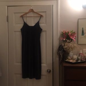NWT UNIQLO VELVET DRESS